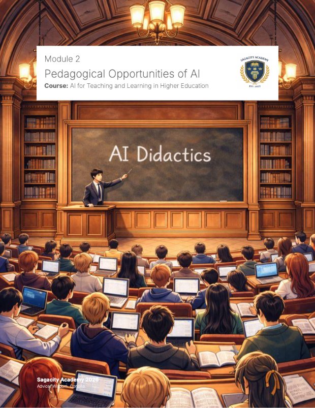 Cover of Module 2: Pedagogical Opportunities of AI