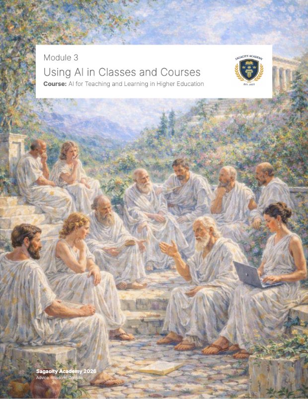 Cover of Module 3: Using AI in Classes and Courses