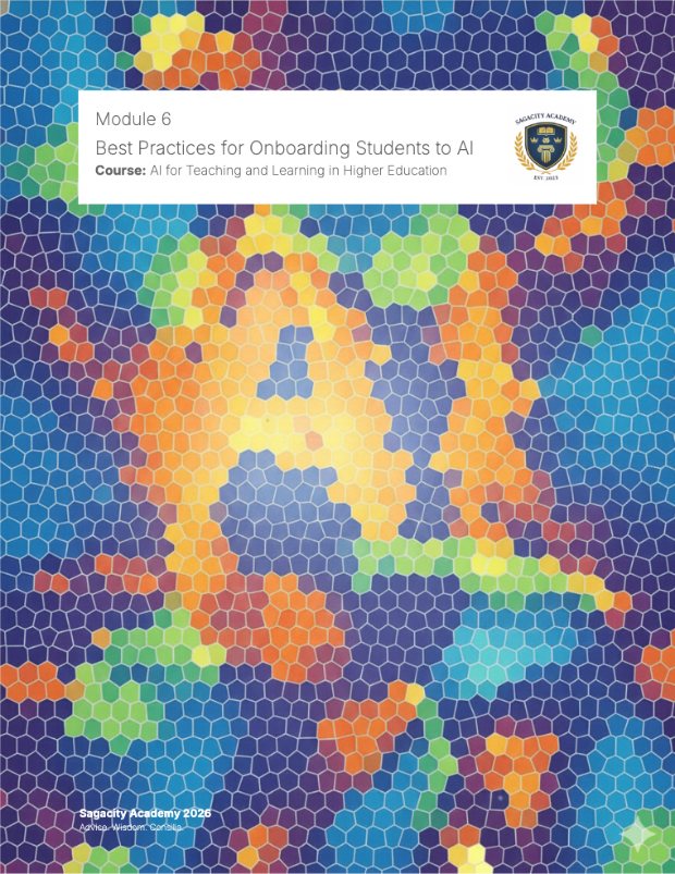 Cover of Module 6: Best Practices for Onboarding Students to AI